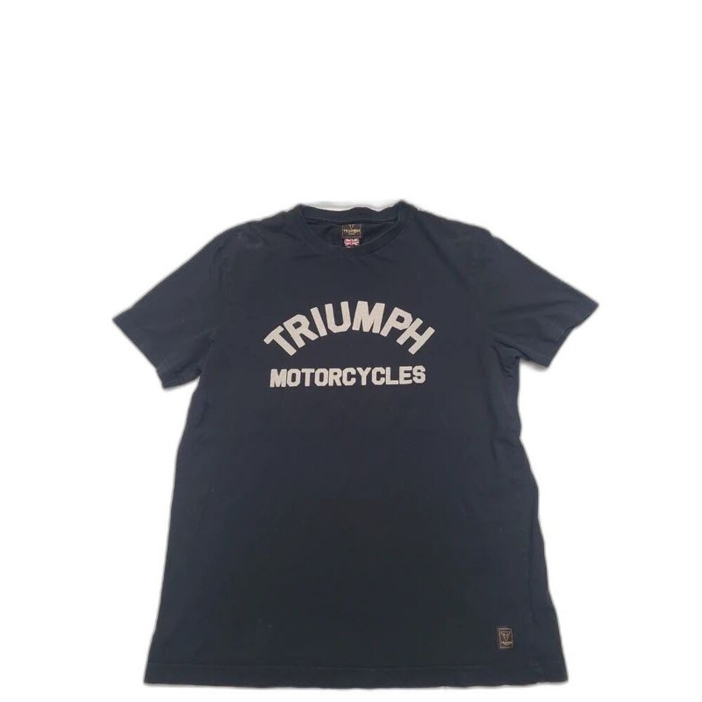 Vtg Triumph Motorcycles embroidered t-shirt